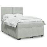 Boxspring Met Matras Fluweel
