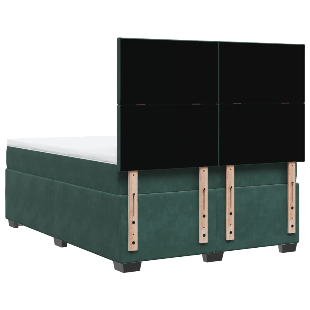 Boxspring Met Matras Fluweel