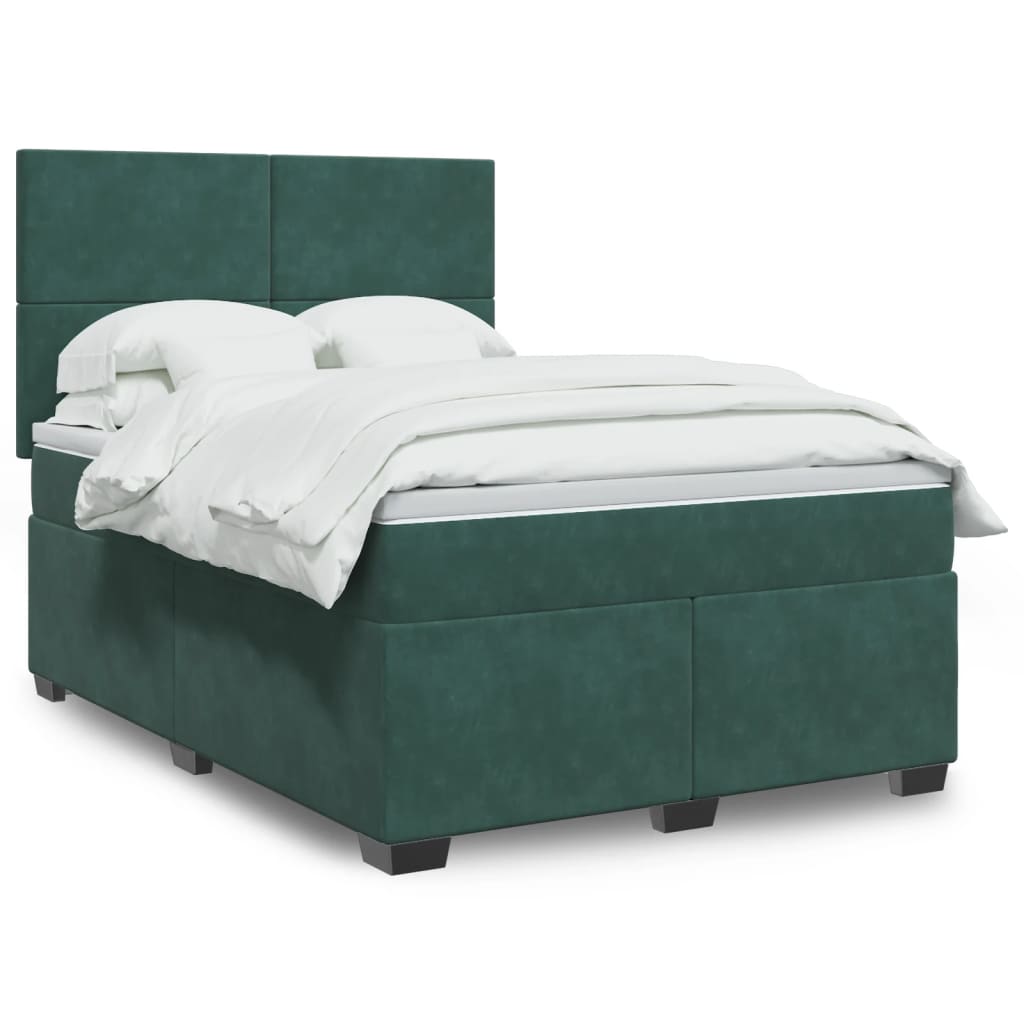 Boxspring Met Matras Fluweel