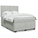 Boxspring Met Matras Fluweel