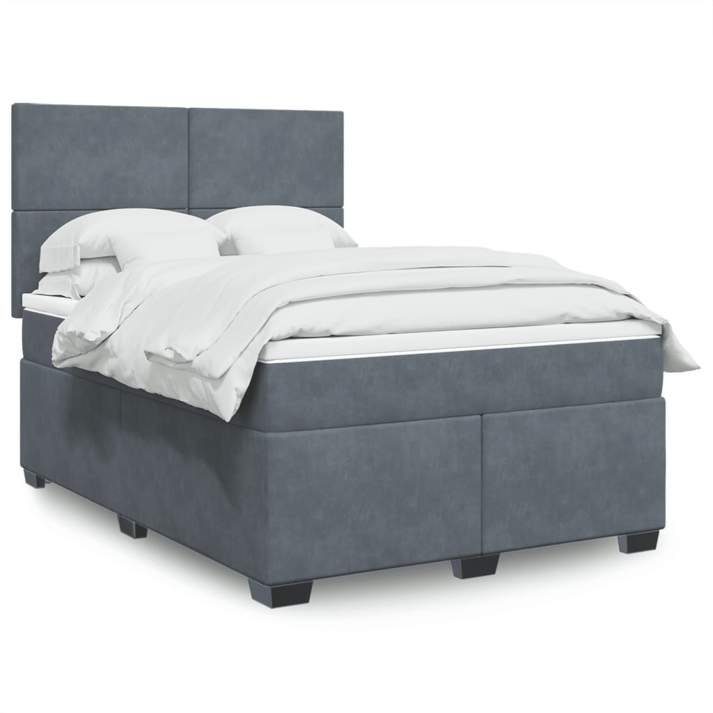 Boxspring Met Matras Fluweel