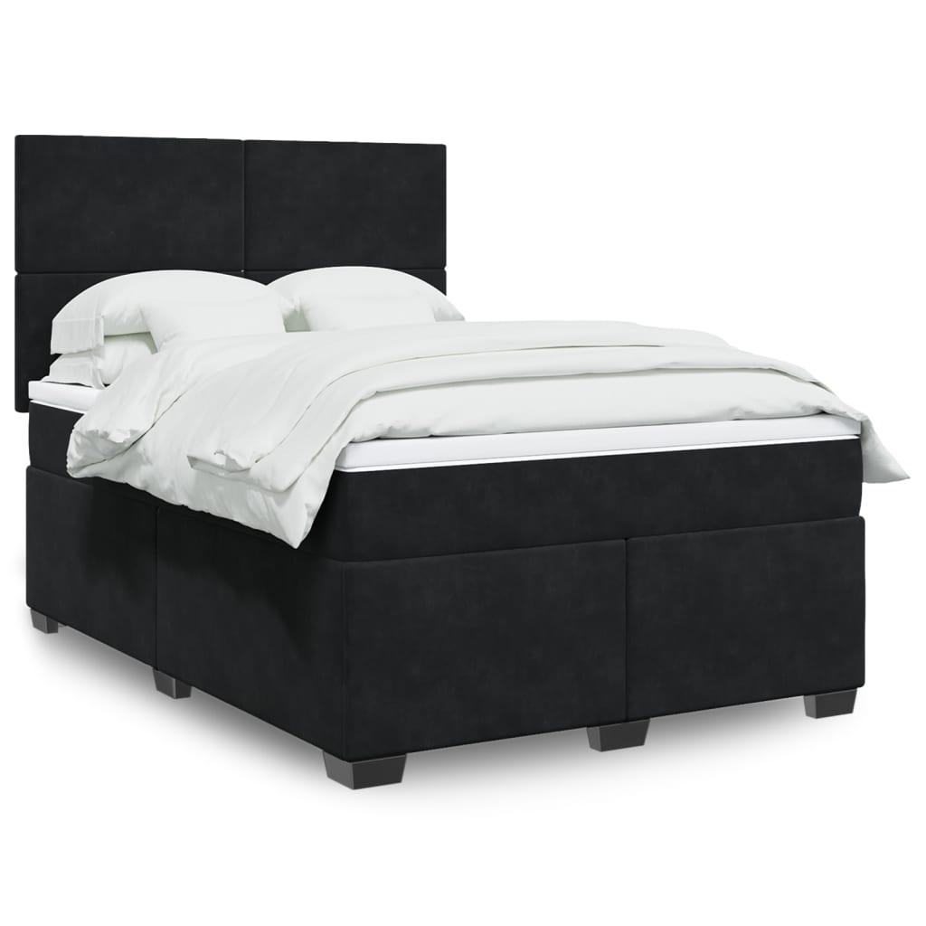 Boxspring Met Matras Fluweel
