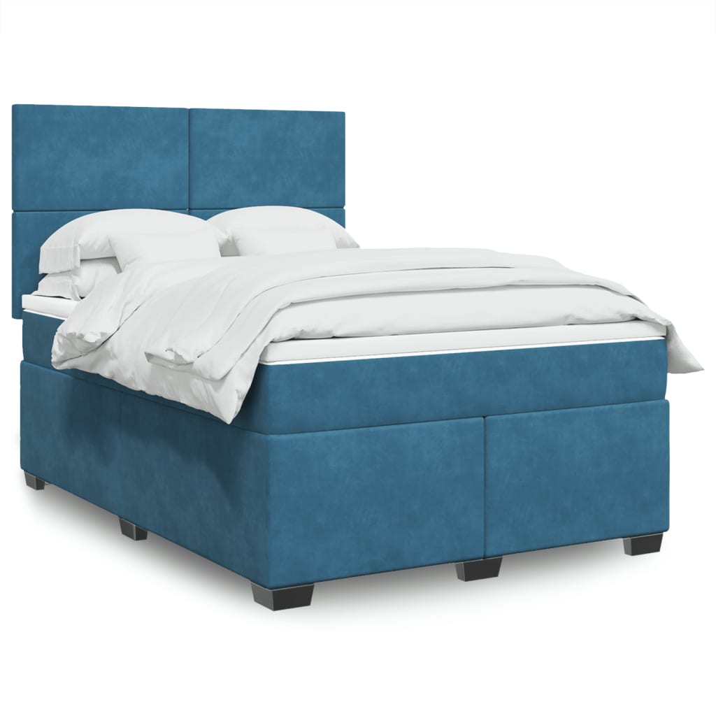 Boxspring Met Matras Fluweel