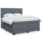Boxspring Met Matras Fluweel