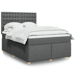 Boxspring Met Matras Stof