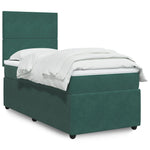 Boxspring Met Matras Fluweel