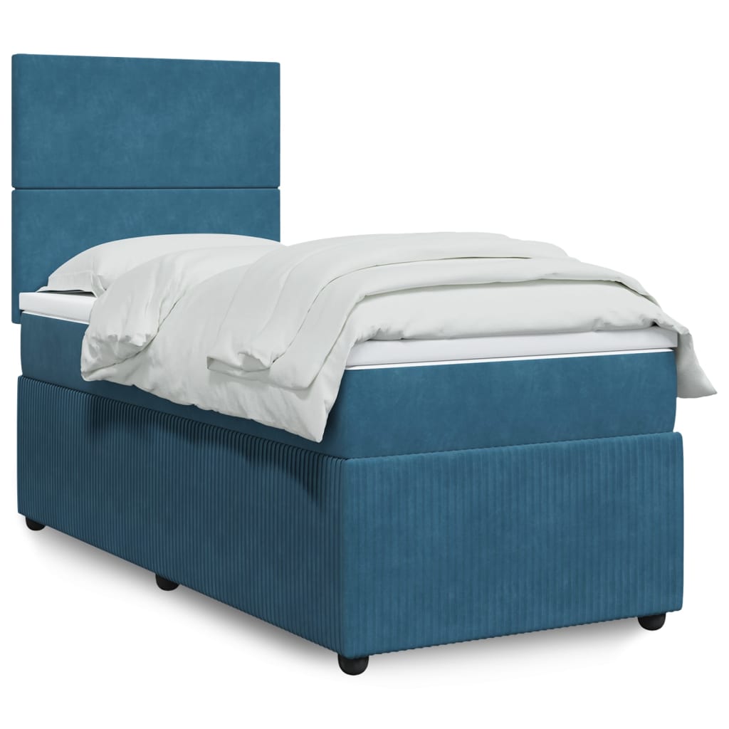 Boxspring Met Matras Fluweel