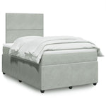Boxspring Met Matras Fluweel