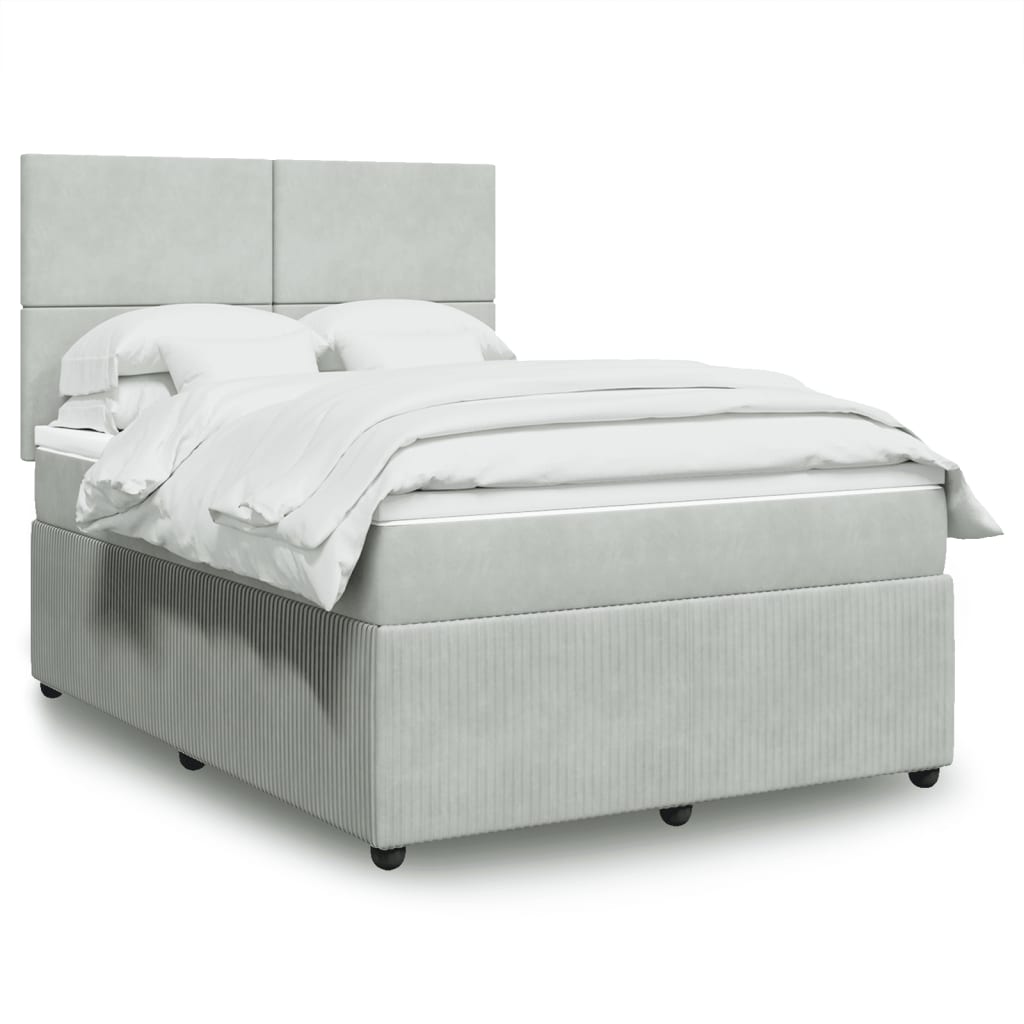 Boxspring Met Matras Fluweel