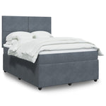 Boxspring Met Matras Fluweel