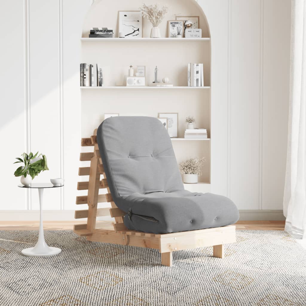Futon Slaapbank Met Matras Grenenhout
