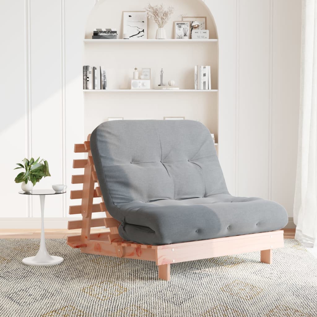 Futon Slaapbank Met Matras Grenenhout