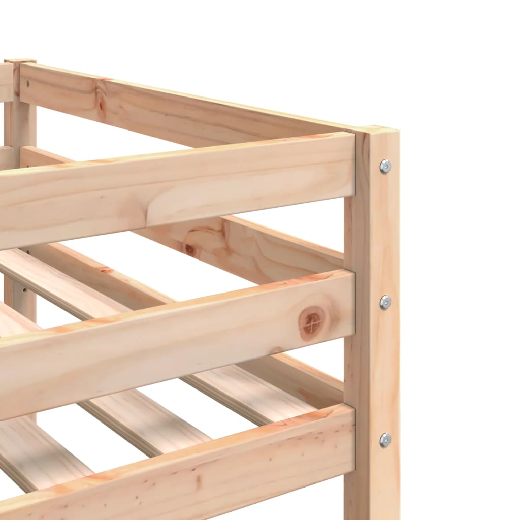 Kinderbedframe Massief Grenenhout
