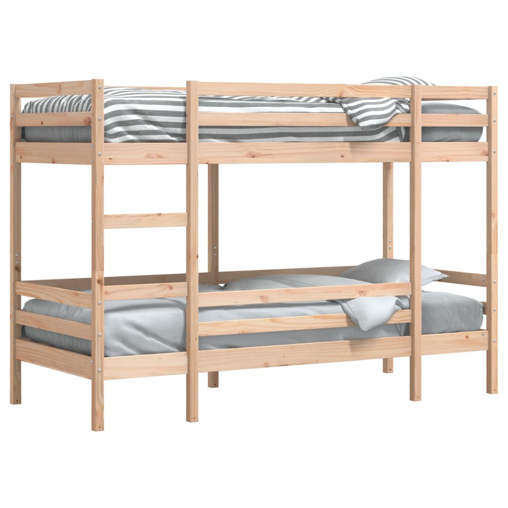 Stapelbedframe Zonder Matras Massief Grenenhout