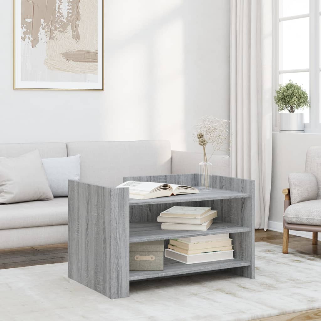 Salontafel Bewerkt Hout Kleurig