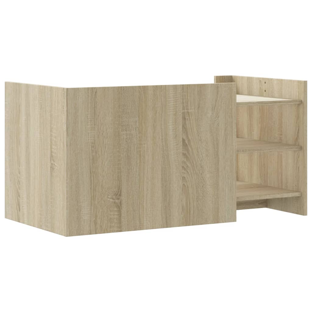 Salontafel Bewerkt Hout Kleurig