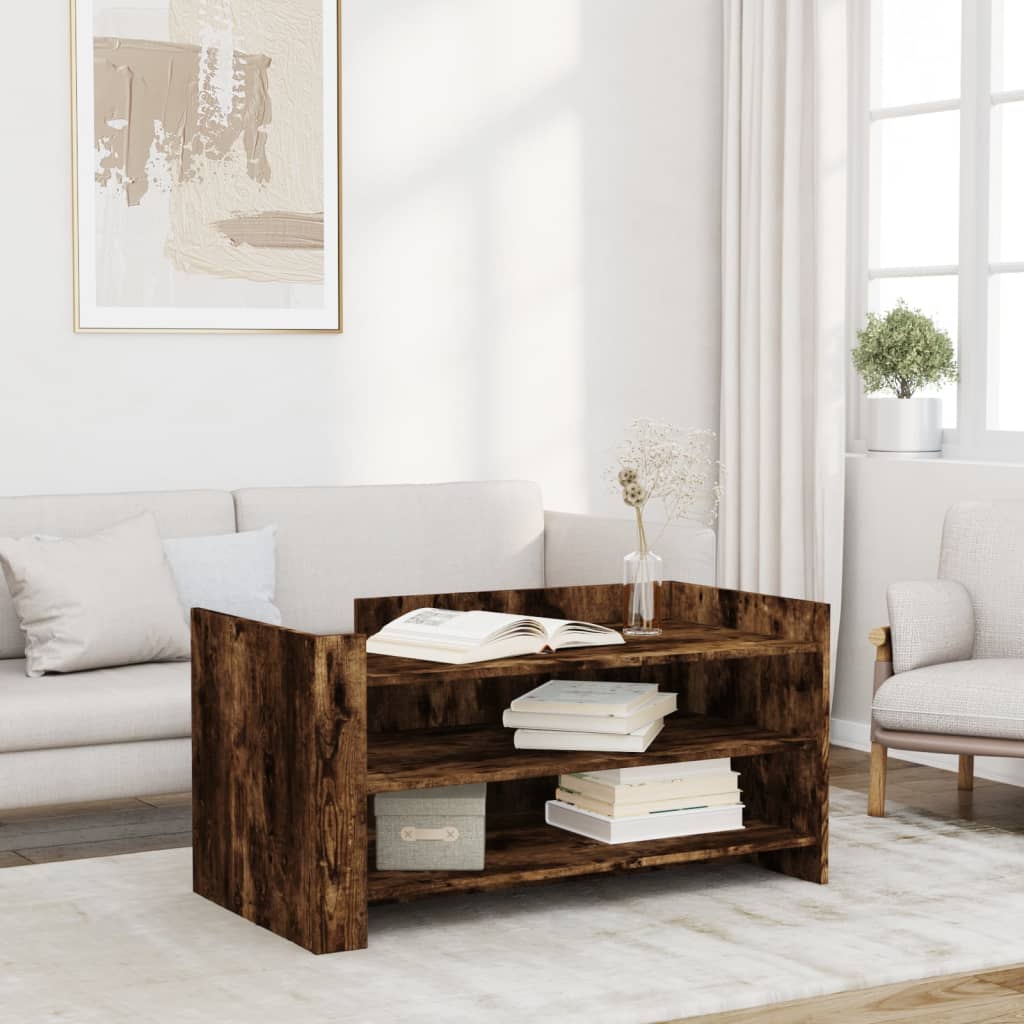 Salontafel Bewerkt Hout Kleurig