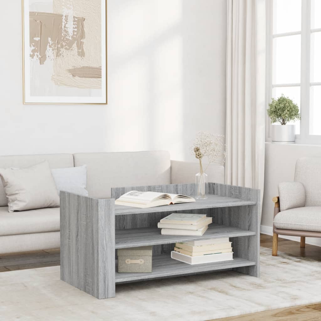Salontafel Bewerkt Hout Kleurig