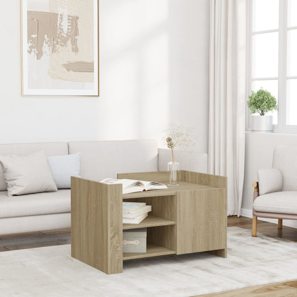 Salontafel Bewerkt Hout