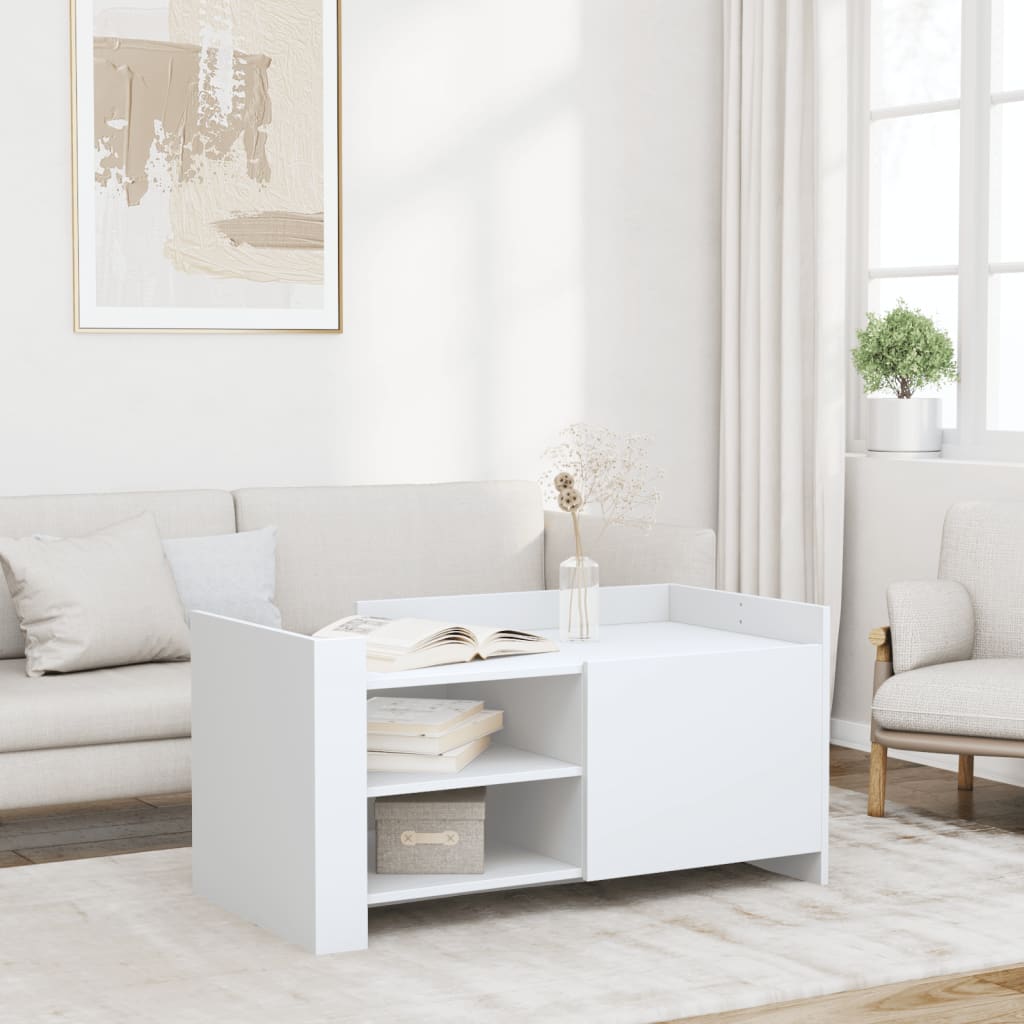 Salontafel Bewerkt Hout