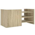 Tv-Meubel 80X35X40 Cm Bewerkt Hout Kleurig