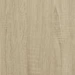 Tv-Meubel 80X35X40 Cm Bewerkt Hout Kleurig
