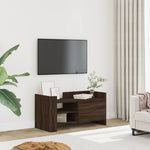 Tv-Meubel 80X35X40 Cm Bewerkt Hout Kleurig