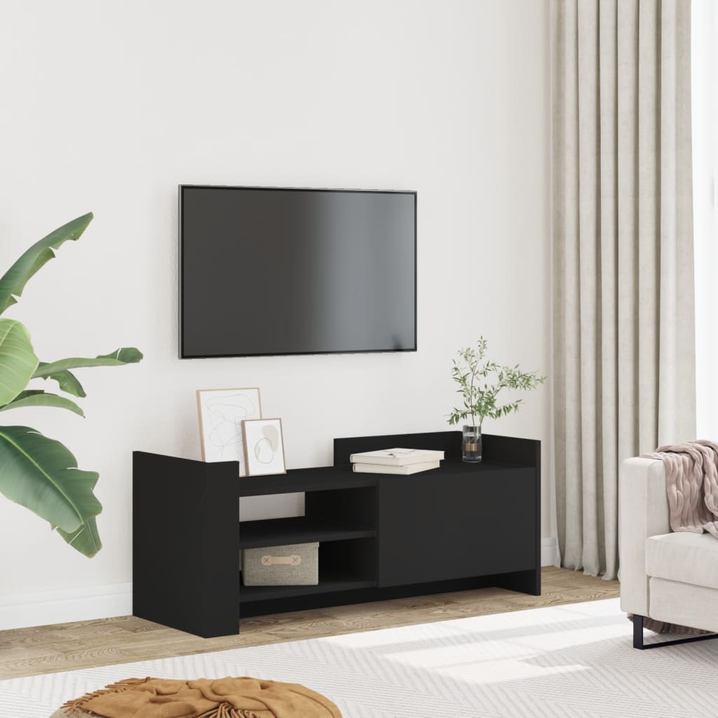 Tv-Meubel 80X35X40 Cm Bewerkt Hout Kleurig