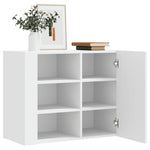 Wandkast 75X35X60 Cm Bewerkt Hout Kleurig