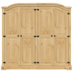 Kledingkast Corona 194X52X186 Cm Massief Grenenhout