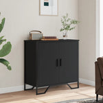 Dressoir 78X35,5X74,5 Cm Bewerkt Hout
