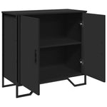 Dressoir 78X35,5X74,5 Cm Bewerkt Hout