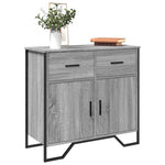 Dressoir 79.5X35,5X74,5 Cm Bewerkt Hout