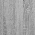 Tv-Meubel 122X34X41 Cm Bewerkt Hout Eikenkleurig