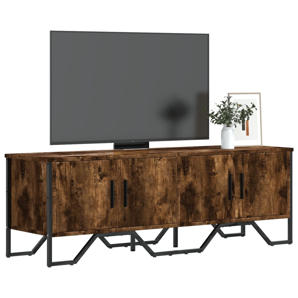 Tv-Meubel 122X34X41 Cm Bewerkt Hout Ig