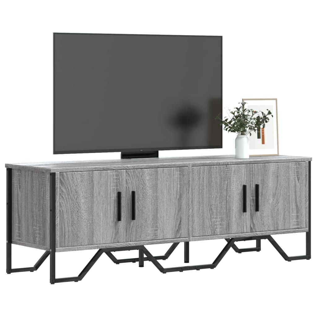 Tv-Meubel 122X34X41 Cm Bewerkt Hout Ig