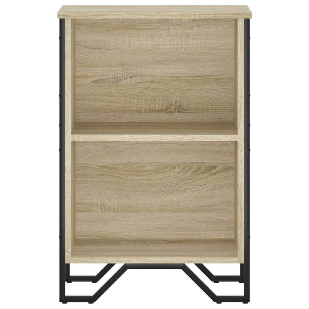 Boekenkast 50X31X74,5 Cm Bewerkt Hout Kleurig Sonoma Eiken