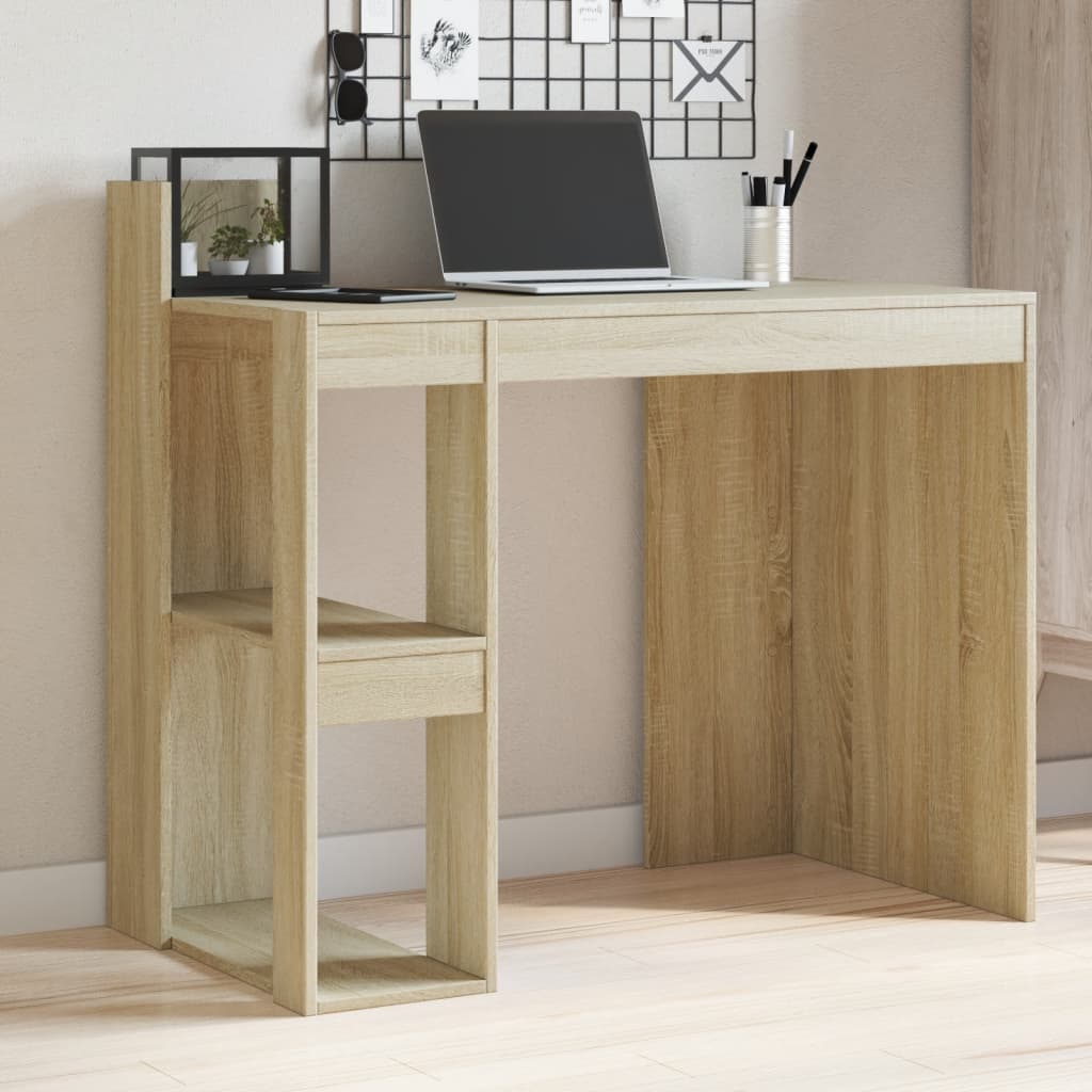 Bureau 103,5X56,5X94 Cm Bewerkt Hout