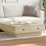 Salontafel Bewerkt Hout