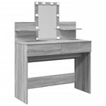 Kaptafel Met Led-Verlichting 100X40X130 Cm