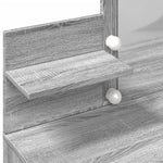 Kaptafel Met Led-Verlichting 100X40X130 Cm