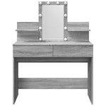 Kaptafel Met Led-Verlichting 100X40X130 Cm