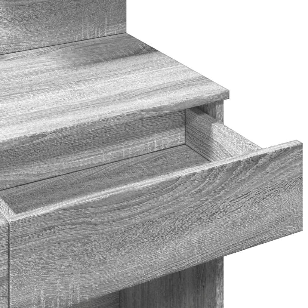 Kaptafel Met Led-Verlichting 100X40X130 Cm