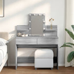Kaptafel Met Led-Verlichting 100X40X130 Cm