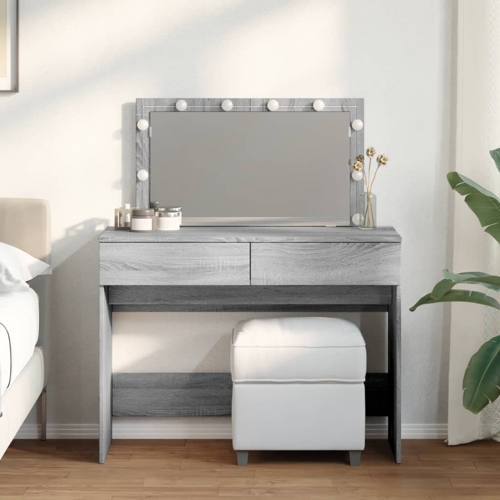 Kaptafel Met Led 100X40X120 Cm Kleurig