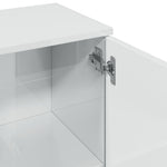 Dressoir 90,5X29,5X65 Cm Bewerkt Hout