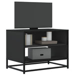 Tv-Meubel 120,5X40X46 Cm Bewerkt Hout Metaal Kleur