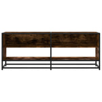 Tv-Meubel 120,5X40X46 Cm Bewerkt Hout Metaal Kleur