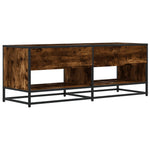 Tv-Meubel 120,5X40X46 Cm Bewerkt Hout Metaal Kleur