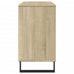 Badkamerkast 80X33X60 Cm Bewerkt Hout Sonoma Eikenkleurig